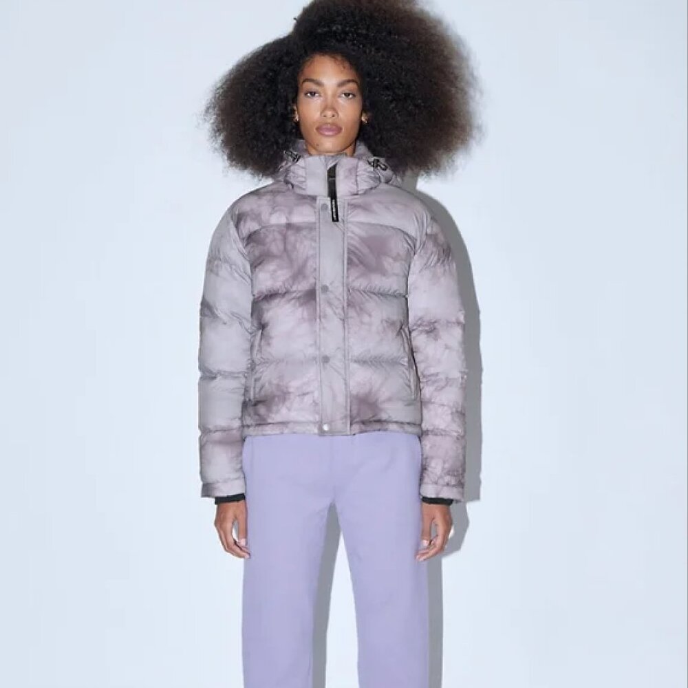 THE SUPER PUFF SHORTY - Purple Ash
